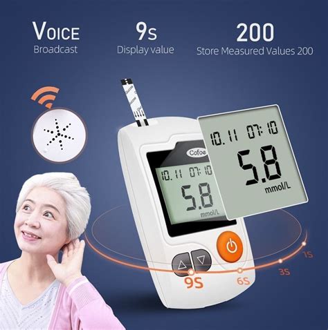 ACCURATE Blood Glucose Meter Diabetes Monitor Glucometer Sugar Test