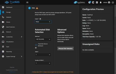 Truenas On Proxmox Installation And Configuration Steps