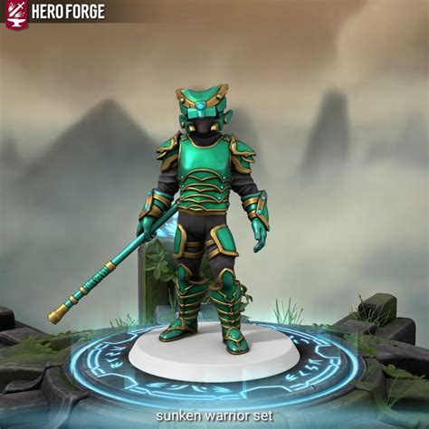 I Tried Making Sunken Warrior Set In Hero Forge R Arcaneodyssey