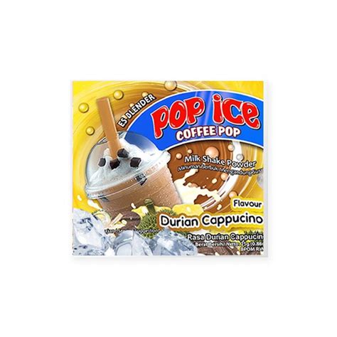 Pop Ice Durian Cappucino Indonesia Distribution Hub