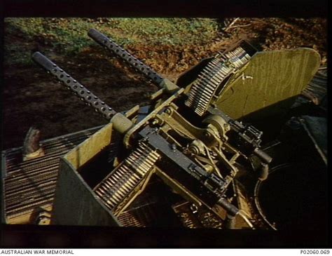 Nui Dat South Vietnam An Improvised Twin Calibre Machine