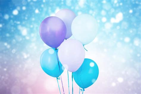 Premium Photo | Colorful balloons with happy party