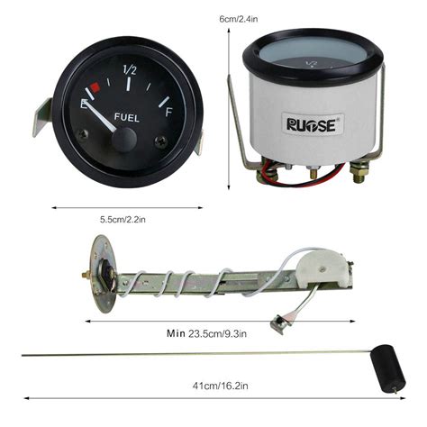 Buy Rupse Fuel Sender Unit Boat Fuel Tank Sending Unit Fuel Water Level Sensor Stainless Steel