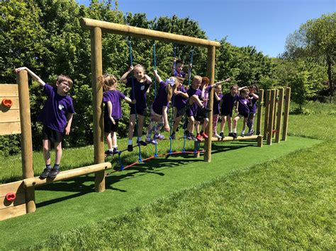 Goat Lees Primary Schools Trim Trail Pentagon Play