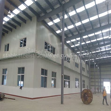 Prefab Workshop Steel Structure Warehouse Godown Design Prefabricated