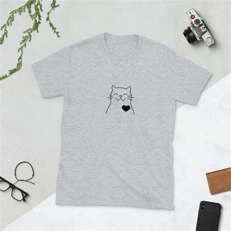 Cat Lover T Shirt Etsy