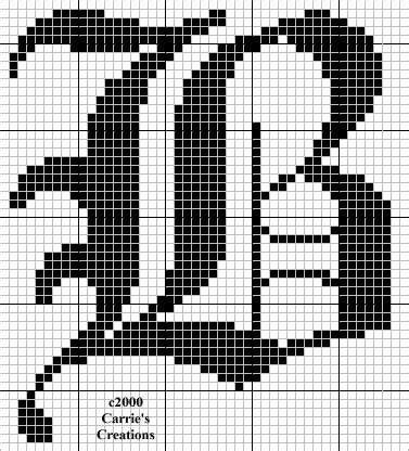 Cross Stitch Monogram Patterns – Free Patterns