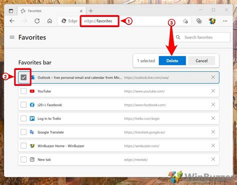 How To Delete Bookmarks On Chrome Edge And Firefox Winbuzzer