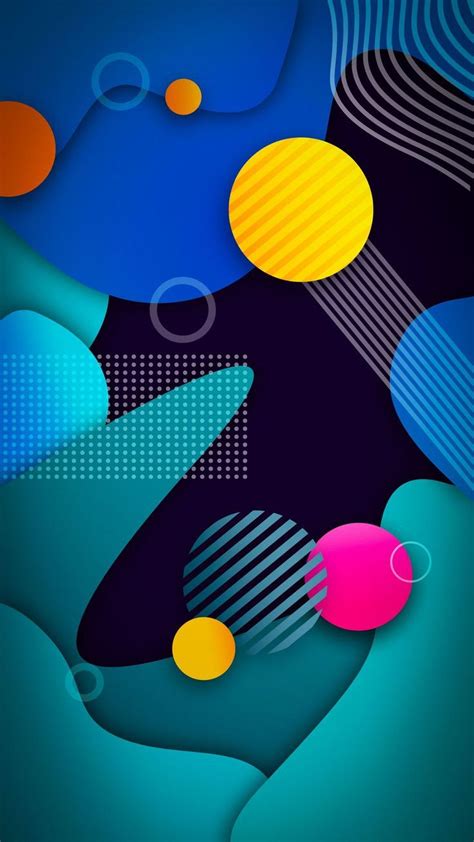 Colorful Abstract Phone Wallpaper