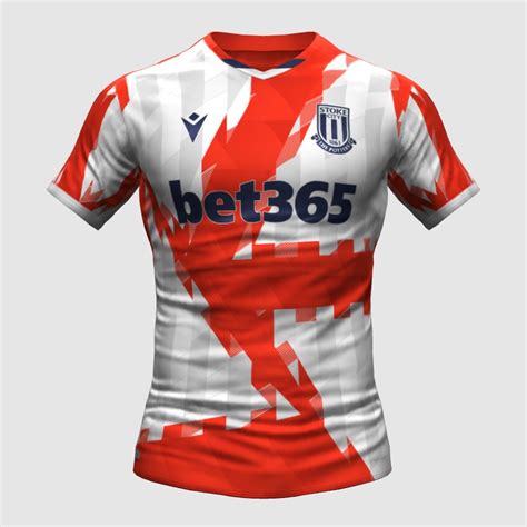 Macron X Stoke City Home Concept Kit Fifa Kit Creator Showcase