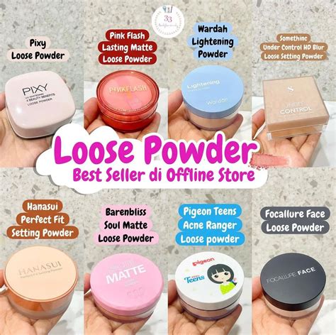 8 Rekomendasi Loose Powder Untuk Daily Galeri Diposting Oleh Nanaa