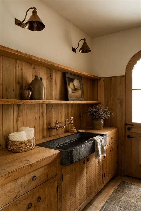 Farm Sink Under Casement Window Cottage Kitchen