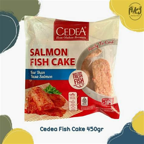 Jual Cedea Salmon Fish Cake 450gr Bakso Ikan Rasa Salmon Shopee Indonesia