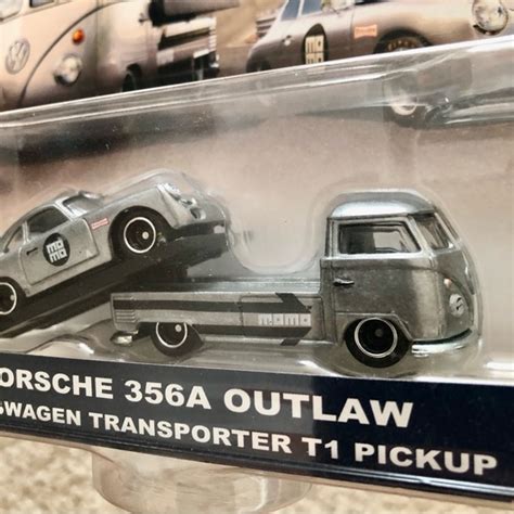 Mattel Toys Hot Wheels Team Transport Porsche A Outlaw Vw T Pickup Transporter Poshmark