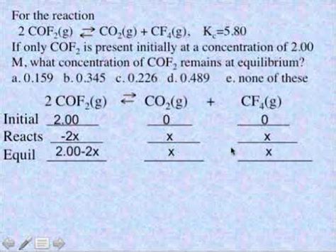 Chpt B Gaseous Eq Problem Solving Youtube