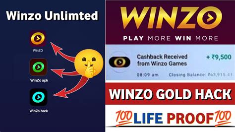 Winzo Unlimited Hack TRICK Winzo Gold Hacked Trick Winzo App