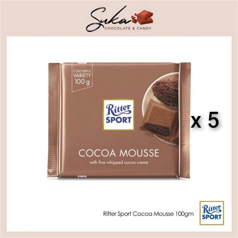 Bundle G X Ritter Sport Cocoa Mousse Exp Shopee