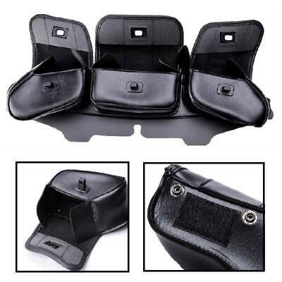 Motorcycle Windshield Batwing Fairing Pouch Bag For Harley Davidson