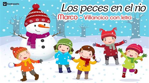 Los Peces en el Rio - Villancico 🎅 Los Peces en el Rio letra, Canciones ...