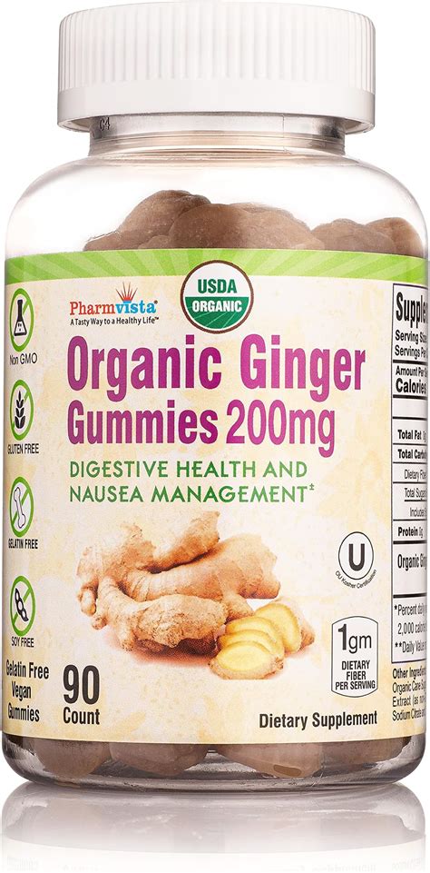 Natural Factors Chewable Ginger 500mg 90 Ct Health
