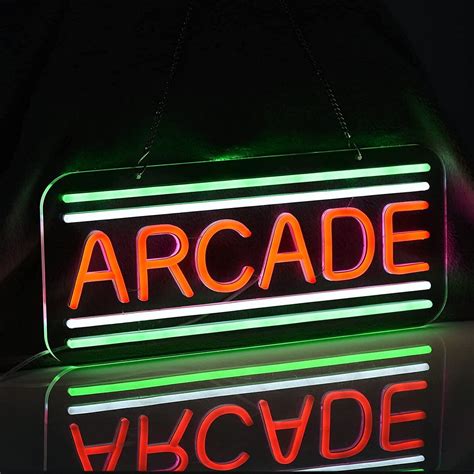 Custom Made Neon Signs, Arcade Neon Sign, LED Business Sign – AOOS Custom