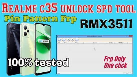 Realme C Unlock Pin Pattern Frp Spd Tool How To