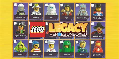 Lego Legacy Heroes Unboxed Characters Revealed Bricksfanz