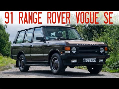 Affaires Envahi Stupide Range Rover Vogue Se En Amont Vertiges Rural