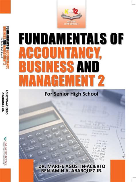 Fundamentals Of Accountancy Business And Management Unlimitedbooks