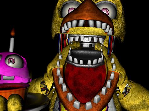 Unwithered Chica Jumpscare By Lukygrim On Deviantart