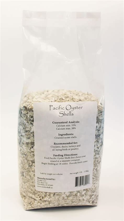 Pacific Oyster Shells Crushed Oyster Shell Calcium Supplement For Egg Laying