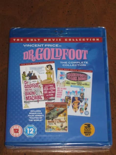 Dr Goldfoot The Complete Collection Region B Blu Ray Vincent Price