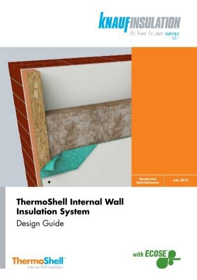 ThermoShell Internal Wall Insulation System Knauf Insulation