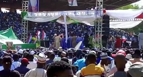 Photos Pdp Holds Presidential Campaign Rally In Borno Thecable