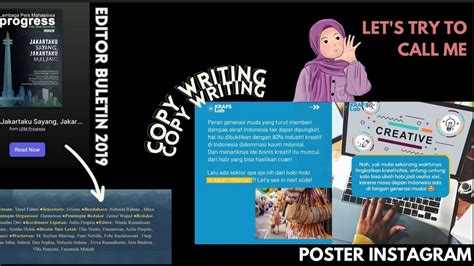 Jasa Pembuatan Content Planning Copywriting Poster Caption Instagram