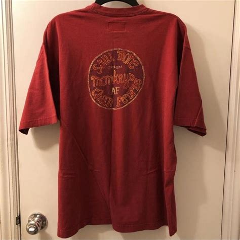 Vintage 90s Y2k Abercrombie And Fitch Red Still More Depop