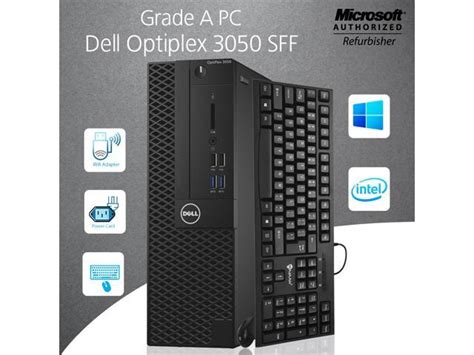 Refurbished: Dell Optiplex 3050 Small Form Factor (SFF) Desktop Core i5 ...