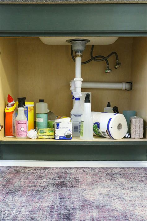 Diy Under Sink Storage Solutions East Coast Creative