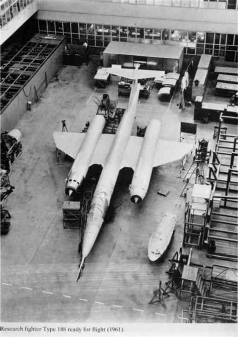 Bristol built two stainless steel research planes (Type188) designed ...