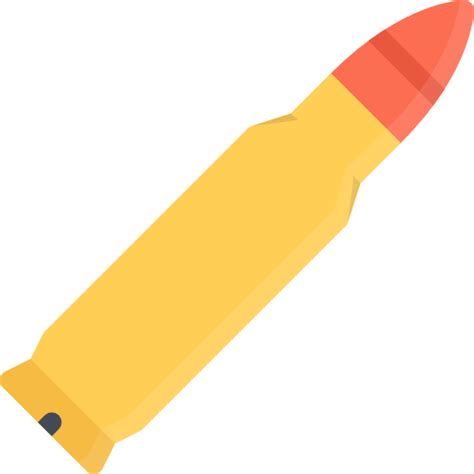 Bullet Coloring Flat icon