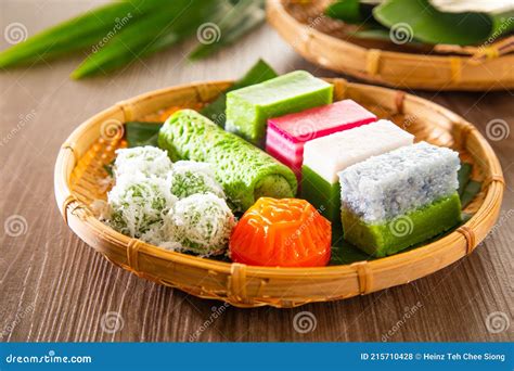 Malaysia Popular Assorted Sweet Dessert or Simply Known As Kueh or Kuih ...