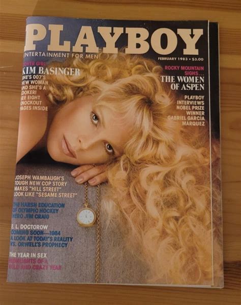 Mavin Playboy Magazine February 1983 Kim Basinger Melinda Mays Women