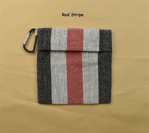 linen face mask pouch face mask case mask bag