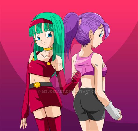 Bra Dragon Ball Gt And Bra Dragon Ball Multiverse By Msjoelart