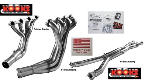 Kooks Stainless Steel Long Tube Headers And Race Catted X Pipe