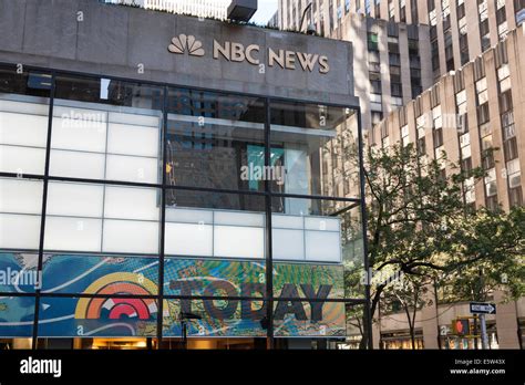 NBC Today Show Studio, NYC Stock Photo - Alamy