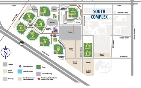 Kino Sports Complex Field Map - Printable Maps Online