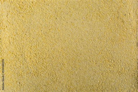 Yellow Garri Top View Of Nigerian Garri Fried Cassava Garri For Eba