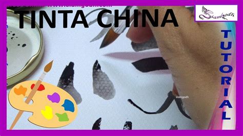 Como Dibujara En Tinta China 🎨 Aprende 3 Formas De Usar El Pincel Youtube