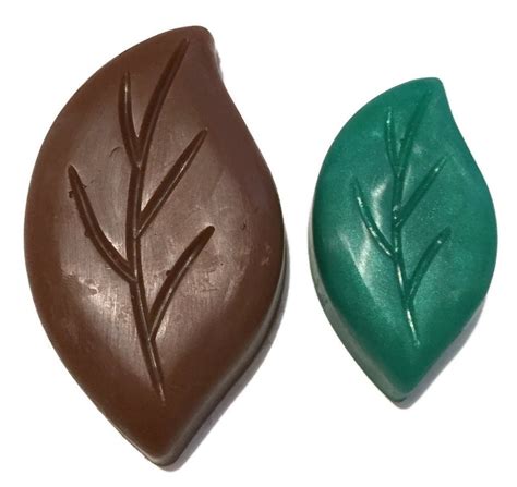 Lovely Leaf Mini Soap Mold Etsy